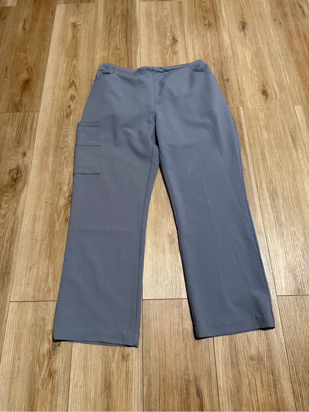 Women's Cargo Pants with Side Utility Pocket in Slate Gray